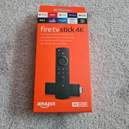hiermit verkaufe ich ein Amazon TV Stick 4k UHD mit der Alexa Sprachfernbedienung.

Nagelneu und Ovp.

Neupreis 59,99,-