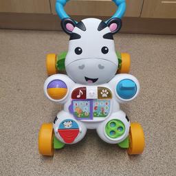 Fisher Price Zebra Walker

Activity toy & walker with music and lights 

6 months +

Collection only from London E16


Please feel free to browse my other listings