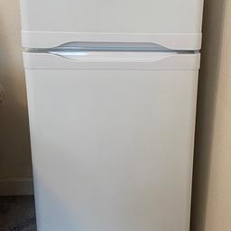 Selling this free-standing fridge freezer as it is no longer needed
The fridge freezer is in a perfect working condition 
Collection only from Hendon (first floor flat)
£100 or best offer 
Please direct message

Details:
Zanussi ZRT18100WA
A+ Energy Rating
H120.9 x W49.6 x D60.6 cm
41L capacity freezer (manual defrost)
132L capacity fridge (auto defrost)
Fridge includes 3 full-width glass shelves and an EasyStore multi-use storage box
Fridge freezer ratio 60/40
The door can be reversed 
17 hour