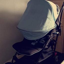 Silver cross pop star immaculate condition hardly used hood has couple marks noting bad might come off in wash has huge hood and covers baby right up from birth to 25kg comes with rain cover and bumper bar and baby bag