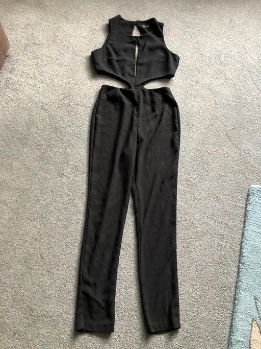 Buy & Sell West Midlands Birmingham - Photos for Ladies ASOS black jumpsuit vgc size 8 £4