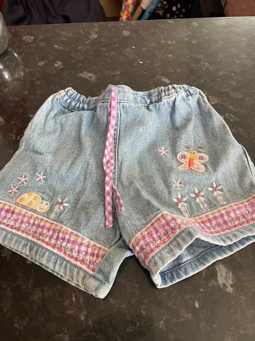 Buy & Sell Essex Chelmsford - Photos for Mothercare blue denim look shorts 3-6 months