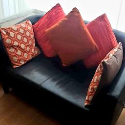 lovely deep orange cushions
