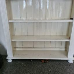 Good cond was originally pine was painted white could do with a lock of paint hence price height 41inchs width 32inchs