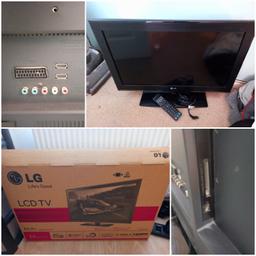 LG TV 26ins
remote 
Boxed 
perfect working order 
£40 ono
collection Hartlepool