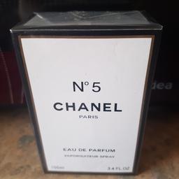 Chanel no 5, 100mls, brand new in cellophane wrapping, unwanted gift. Can post out, 1st class.