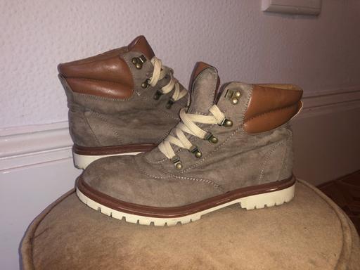 Buy & Sell Merseyside Sefton - Photos for Ladies size 6 Ankle Boot Brown and Cream