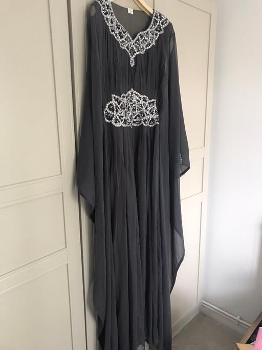 Buy & Sell Barking and Dagenham Romford - Barking and Dagenham - Photos for Grey diamanté maxi kaftan dress