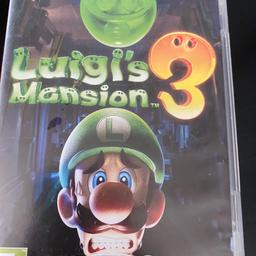 Luigis Mansion 3 game for Nintendo switch