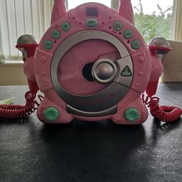 Literally brand new early learning Centre sing a long CD player in pink. Comes with 2 microphones attached.
Batteries only required.
Suitable from 3 years.
Collection only from a smoke and pet free home in South Ockendon.