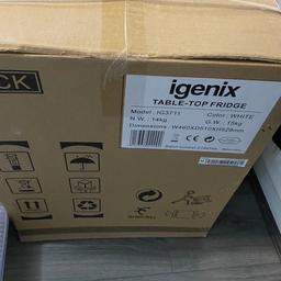 Selling a Brand new boxed unwanted gift Igenix table top fridge
No time wasters
£70 ono…
collection only
Check out my other brand new items for sale