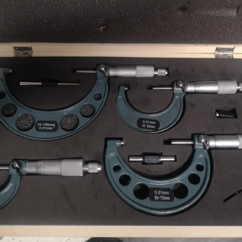 micrometer set 4 piece £20 in CH42 Wirral for £20.00 for sale Shpock