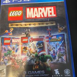 Lego marvel collection game for ps4 in good used condition