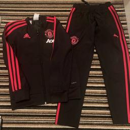 Age 7-8 years
Adidas MUFC tracksuit
Excellent condition
