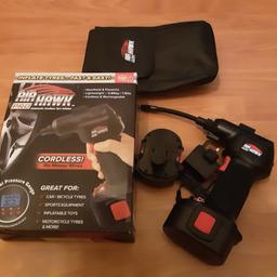 AIR HAWK CORDLESS TYRE INFLATOR...
WITH 12V CAR ADAPTOR..
NEVER USED...
CASH ON COLLECT,OR COULD DROP OFF LOCAL...
CAR TYRES,KIDS POOLS,BIKES.. ETC...