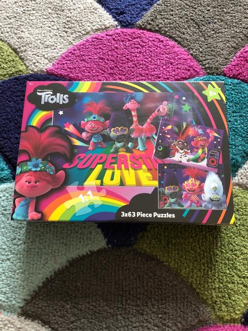 Buy & Sell Staffordshire Lichfield - Photos for Kids TROLLS jigsaw BRAND NEW