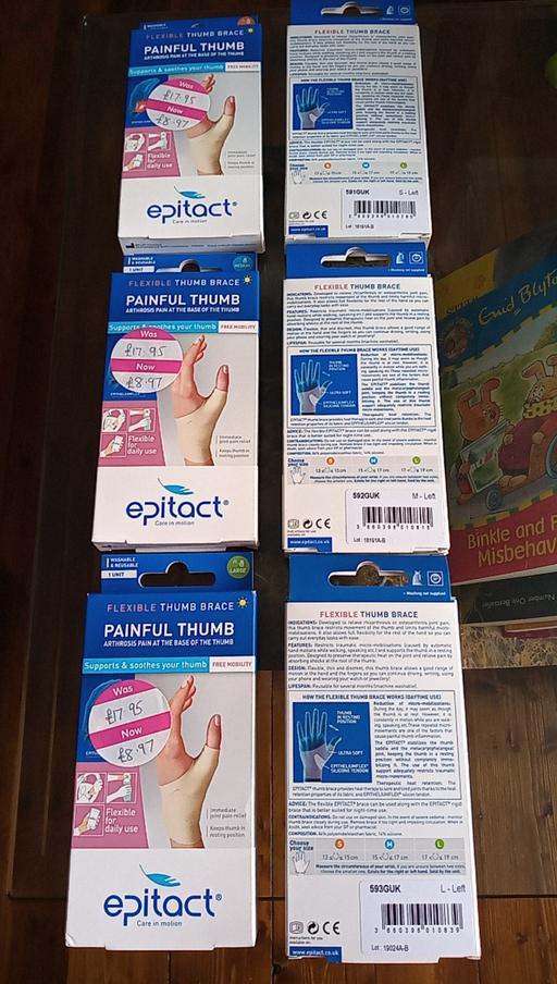 Buy & Sell West Midlands Sandwell - Photos for Epitact flexible thumb braces 
