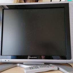 Silver LCD 20" Screen with freeviiew fully working has remote also instructions manual, may consider delivering locally