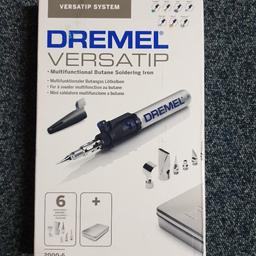 Dremel versatip multifunction butane gas soldering iron in box £25 last one left that I tested when stock came in. RRP £75 ebay