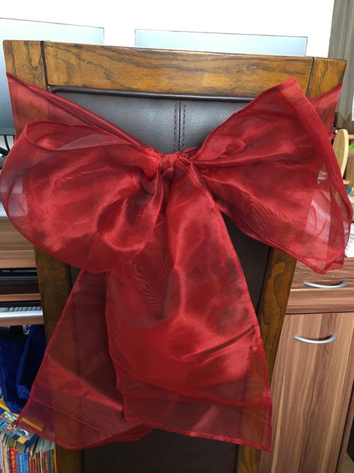 Buy & Sell West London Hillingdon - Photos for 92 Organza Maroon Sashes