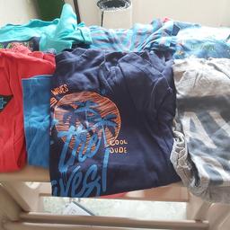 Have x6 pairs of boys pj's for sale. 
X2 are t-shirt tops & long bottoms
X4 are t-shirt tops & shorts
Plus one spare pair pj shorts included.
All age 7-8yrs except Marvel avengers which are age 8-9yrs.
All been worn but in good clean condition.
BUYER MUST COLLECT- WILL NOT POST.