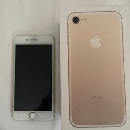 I phone 7 128gb
Great condition
No cracks!
In box
Reason for sale: upgrade
Purchased from 02.