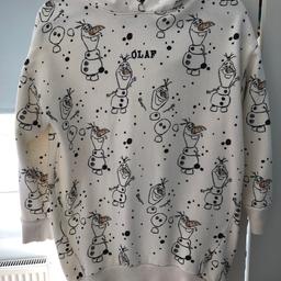 Next age 10 Years. Disney Olaf jumper. E celling condition.