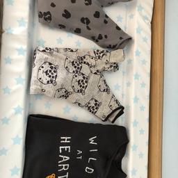 Next 6-9 months. 3 pack baby grows. Excellent condition
