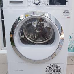 Excellent used condition. Only been used for 1 year but need to sell as moving abroad. Weight capacity 9 kg. Comes with a manual and no plumbing needed as comes with condensation container(see last image). Just plug in and use. Can deliver safely for a charge based on your location. Bought for £750.