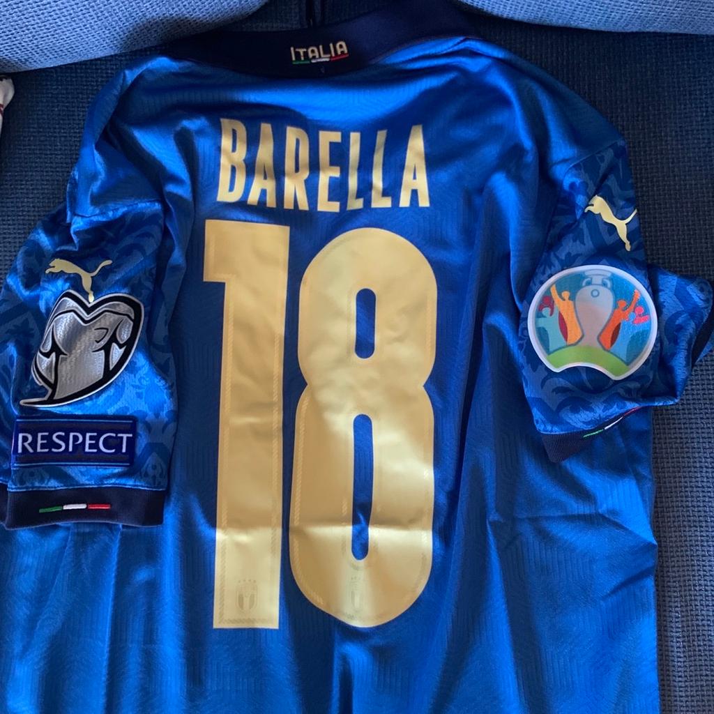 Maglia Italia Home Barella versione player in 20094 Buccinasco für € 45 ...