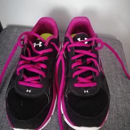 Womens size 4, black trainers, very good condition, ask about delivery details if interested