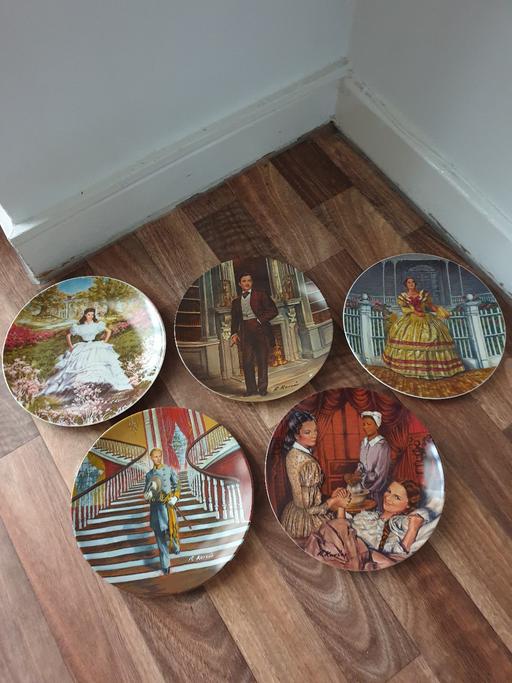 Buy & Sell Cardiff Saint Mellons - Cardiff - Photos for Gone With The Wind First Edition China Plates