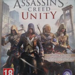 Assassin's creed Unity Special Edition. No scratches good condition.