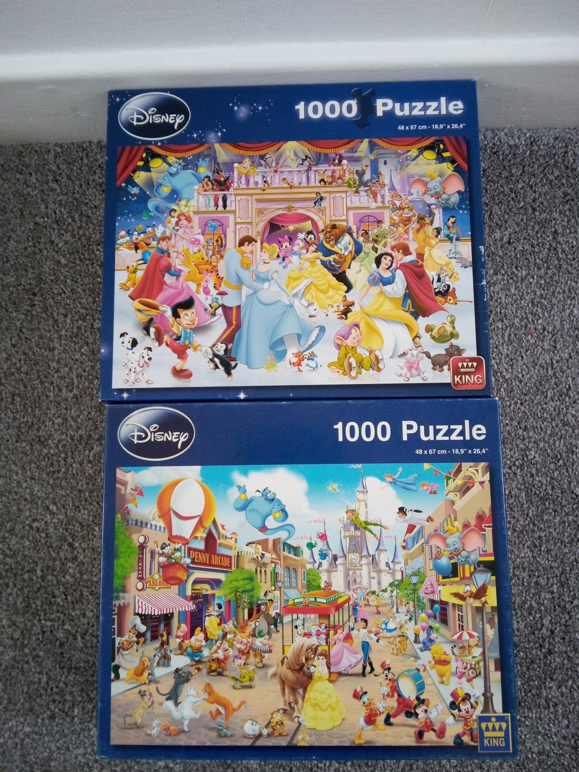 DISNEY JIGSAW PUZZLES 1000 pieces in B32 Birmingham for £20.00 for