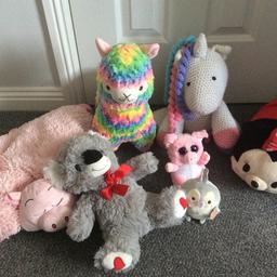 Hi I’m giving away a selection of stuffed toys 

Collection only

Comes from a smoke free home