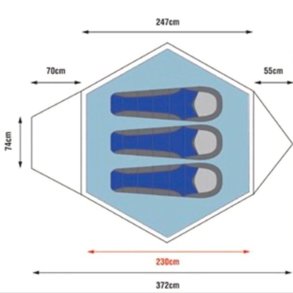 khyam igloo tent in WV5 Staffordshire for £65.00 for sale Shpock