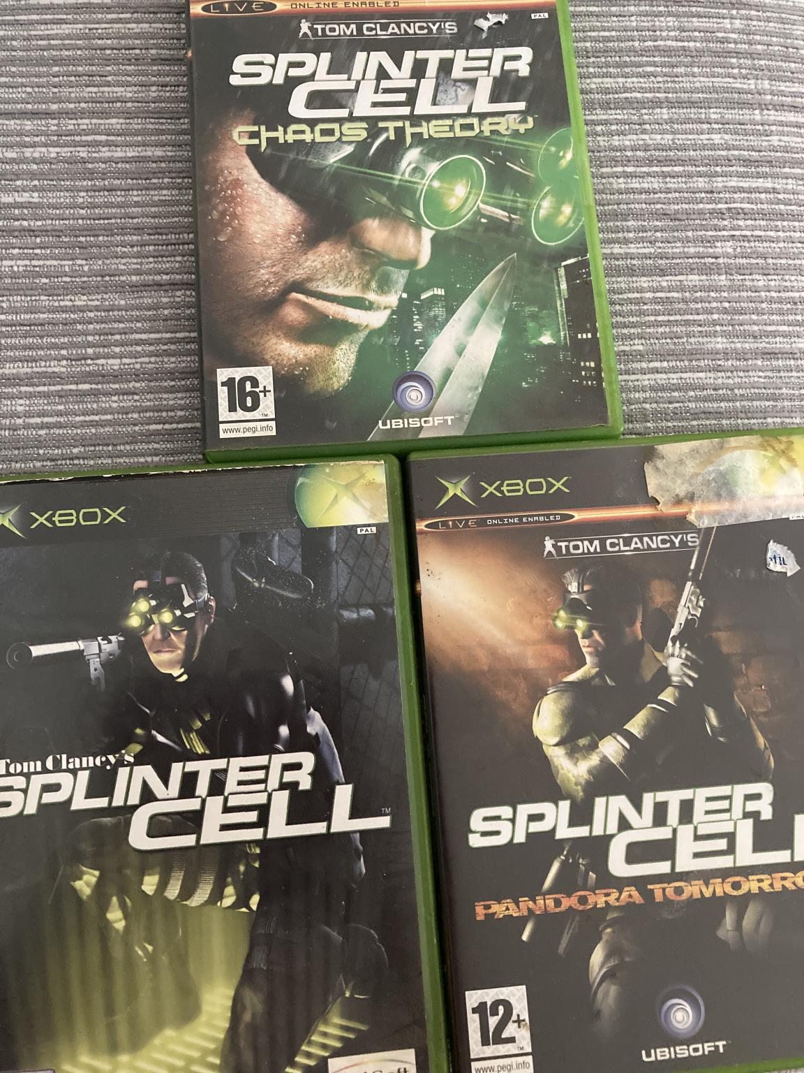 XBOX game bundle - Splinter Cell in CT18 Hythe für 5,00 £ zum Verkauf ...