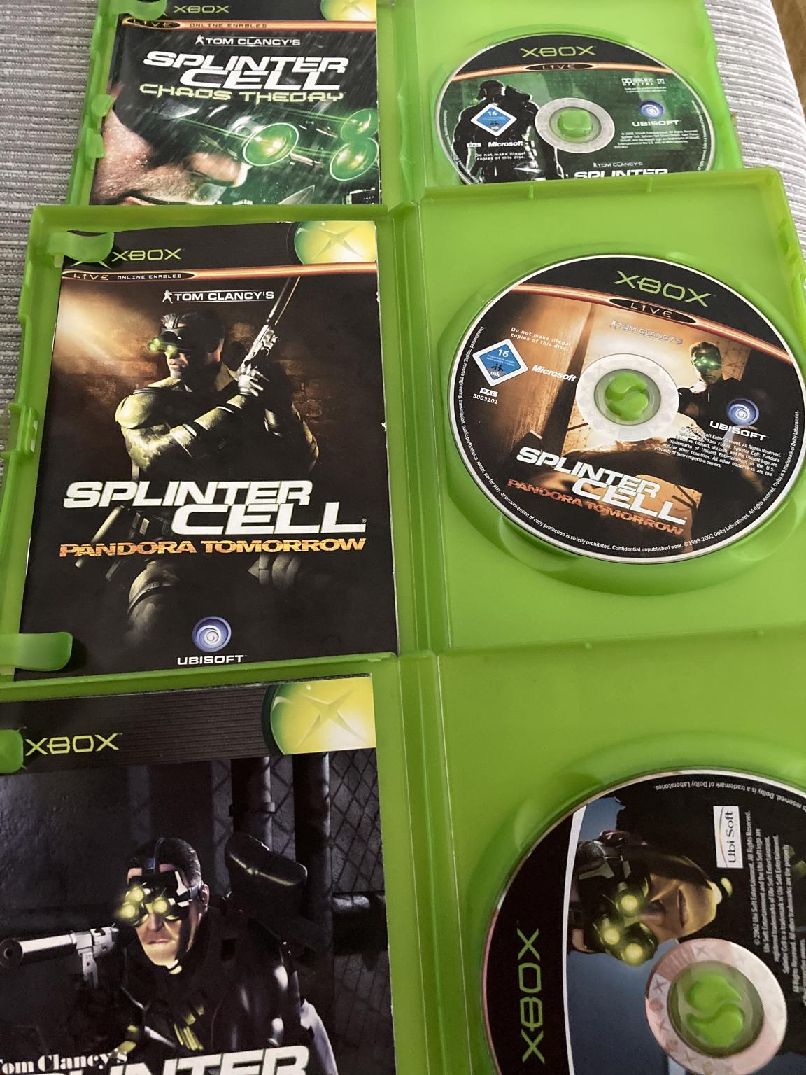 XBOX game bundle - Splinter Cell in CT18 Hythe für 5,00 £ zum Verkauf ...