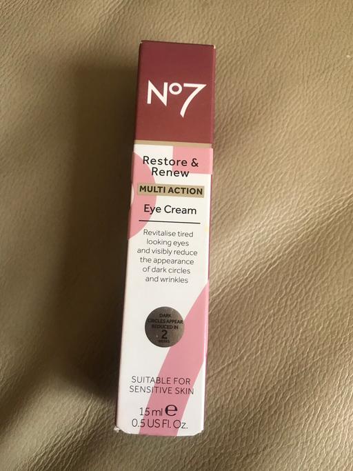 Buy & Sell South West London Streatham Common - South West London - Photos for No7 Restore & Renew Eye cream 15 ml