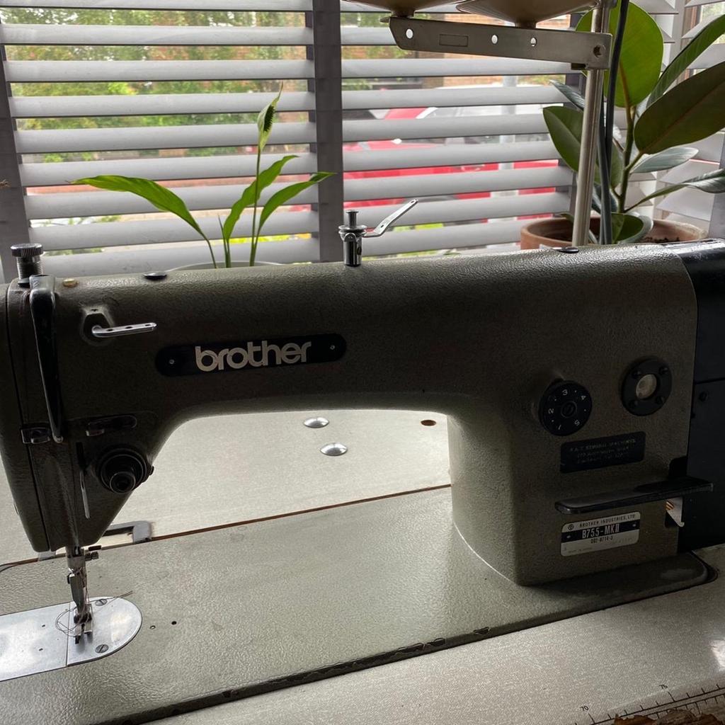SEWING MACHINE BROTHER INDUSTRIAL
B755-MKII
GOOD CLEAN WORKING CONDITION
BUYER TO COLLECT

GENUINE REASON FOR SALE