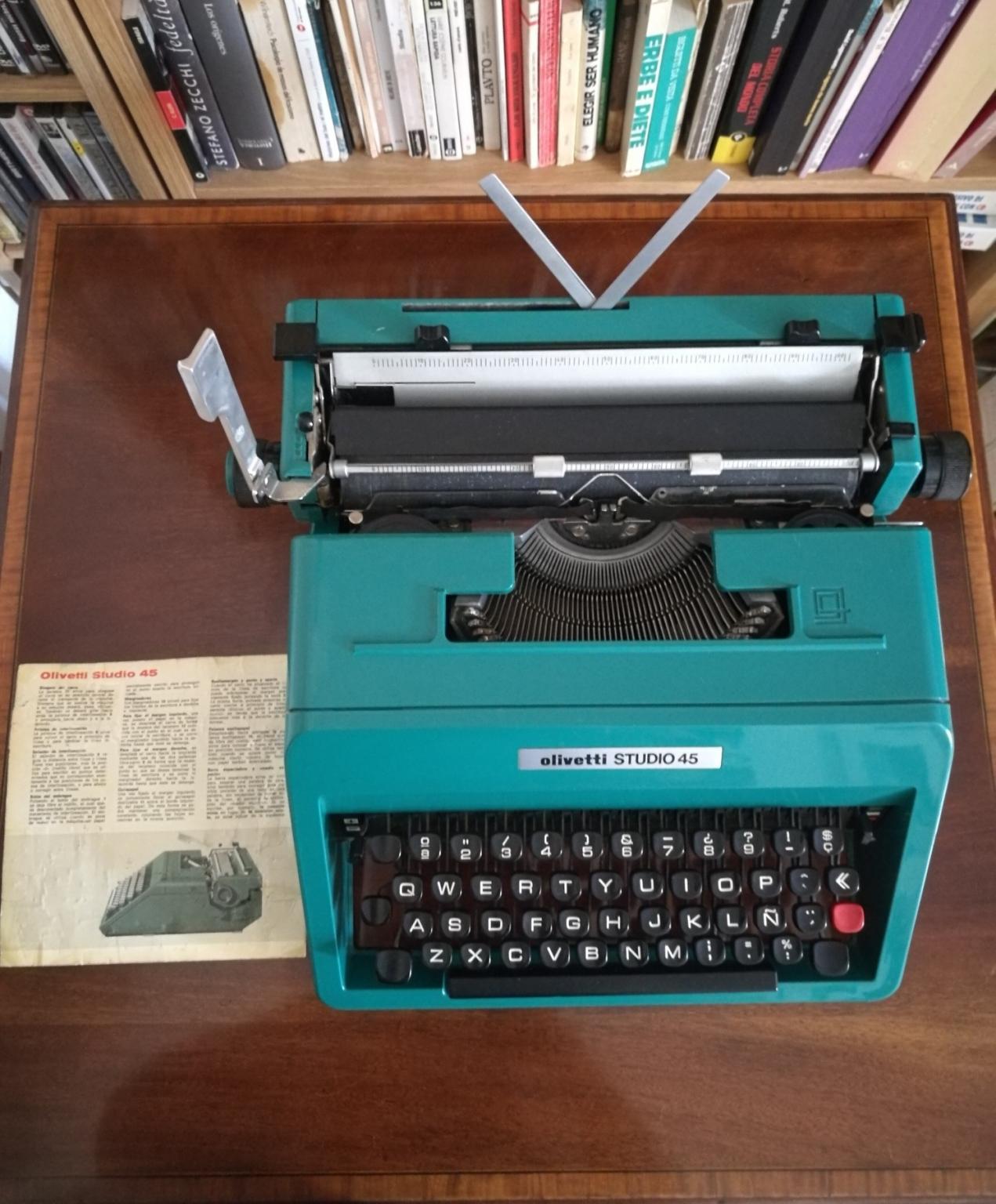 Nastri Per Macchina Da Scrivere Olivetti Studio 44 E Studio 45 - Nastro In Nylon Nero Con Nastro Copri-errori (Cover-Up) - Foto 2
