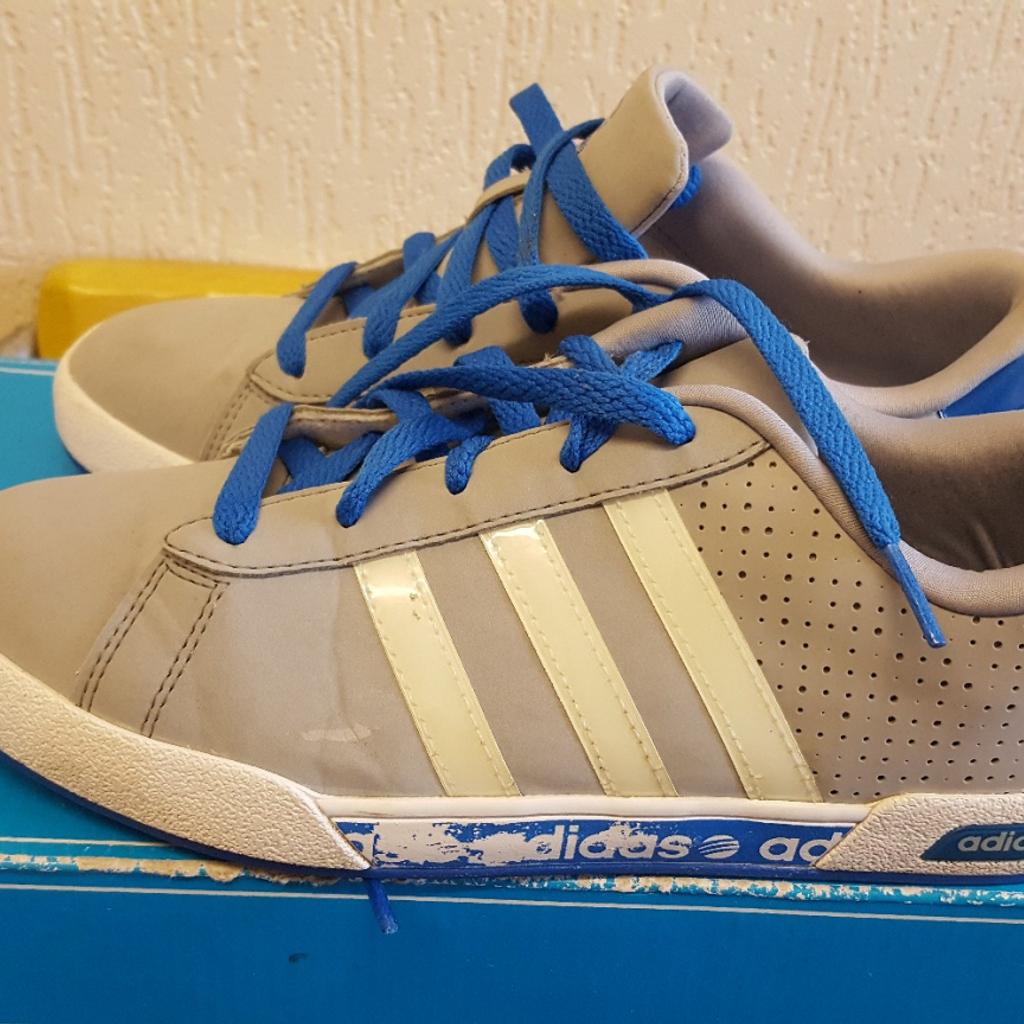 Adidas neo daily mono best sale trainers blue