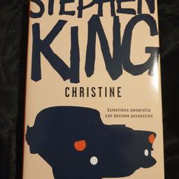 Stephen King's Christine Book.
Great Condition. 
Unread.