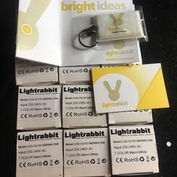 LED Light Bulbs x 12
Model: LGS-GU10-S60WWW-DIM
Input: 220-240v AC
T Colour: Warm White 
Brand New