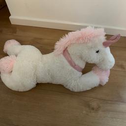 Unicorn soft toy -  large
