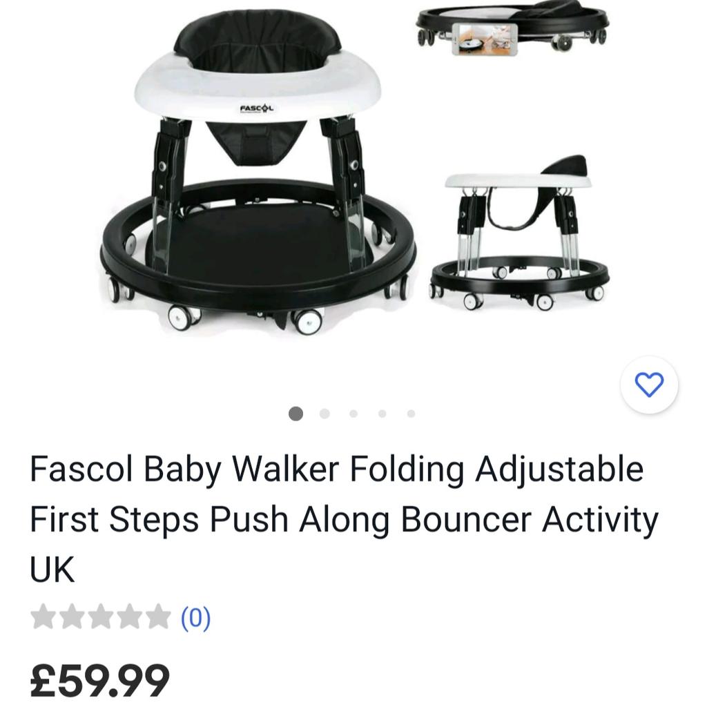 Fascol Baby Walker black & white in SE9 London Borough of Lewisham für