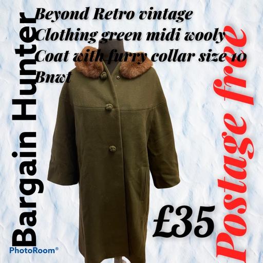 Buy & Sell West Midlands Birmingham - Photos for Long woolly coat size 10 bnwt