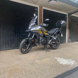 Open to reasonable offers,

Sadly parting ways with my CB500X 2018 with Rally Raid lvl 1 suspension £1000~ upgrade!

Fuel exhaust.

Brand new Pilot Road 4 on the rear with less than 10 miles on it!

ALL original suspension, 2 sets (black original and grey/silver bought to match the bike) of passenger grab rails, original exhaust all included.

1 year MOT with NO advisories

Well maintained bike, great overall condition!

Honda Panniers

H&B crash bars

2 Keys

6175 miles