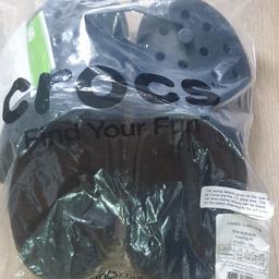 I am selling these original crocs. They were bought as a gift but are too wide for me. Brand new in packaging. Size 4