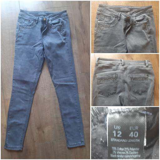 Buy & Sell West Yorkshire Bradford - Photos for grey skinny jeans size 12